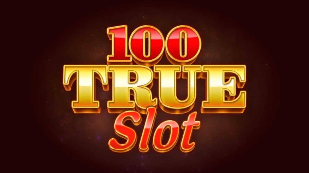 Tampilan visual antarmuka permainan 100 True Slot oleh TrueLab